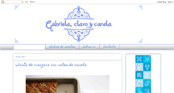 Desktop Screenshot of gabrielaclavoycanela.com
